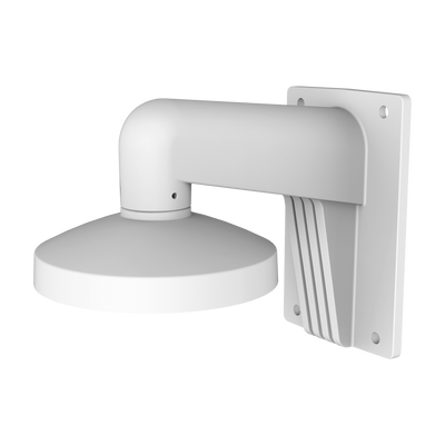 Wall support - Connection box - Suitable for outdoor use - With anti-corrosion treatment - White color - Cable holder