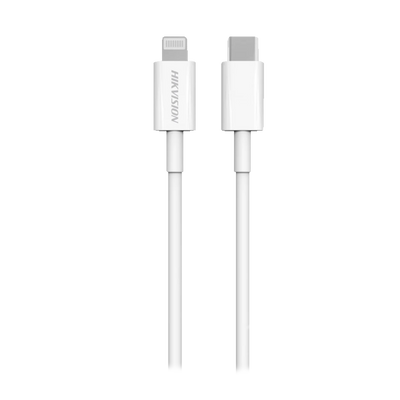 Veger - Cable USB2.0 - Carga rápida 60W - USB-C a Lightning - Carcasa metálica trenzada - Longitud 1m