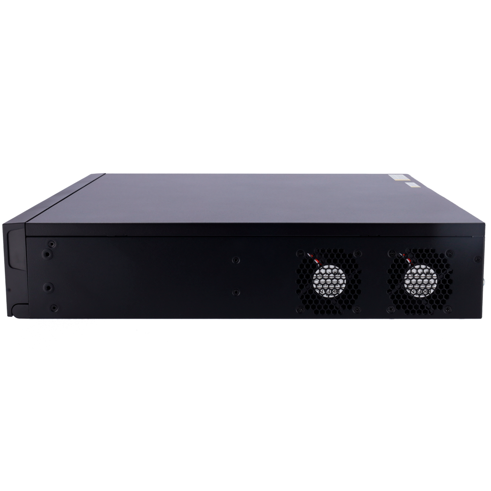 Videoregistratore NVR per telecamere IP - Gamma Prime - 64 CH video / Compressione Ultra H.265 - Risoluzione massima 32Mpx - Larghezza di banda 384 Mbps - Ammette 8 hard disk