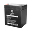 Rechargeable battery - AGM lead-acid technology - Voltage 12 V - Capacity 5.0 Ah - 105 x 90 x 70 mm / 1630 g - For backup or direct use