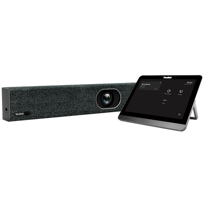 Yealink Videoconferenza All in One - Camera 20MP - Angolo di visione 120º - 8 microfoni integrati - Altoparlante integrato - Compatibile con Teams o Zoom