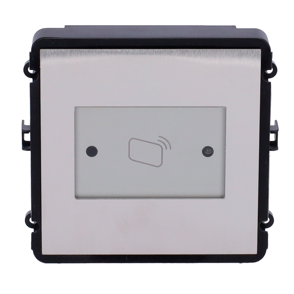 Módulo de extensión - Compatible con VTO2000A-C - Lector de tarjetas MF de 13,56 MHz - Diseño ergonómico - Acero inoxidable antivandálico - Montaje modular