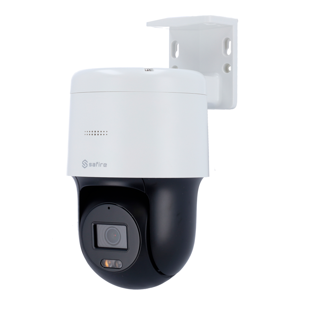 Telecamera IP PT 4 Mpx Ultra Low Light X - 1/3" Progressive Scan CMOS - Ottica fissa 2.8 mm | PAN &amp; TILT - Dual Light - Microfono e Altoparlante Integrati