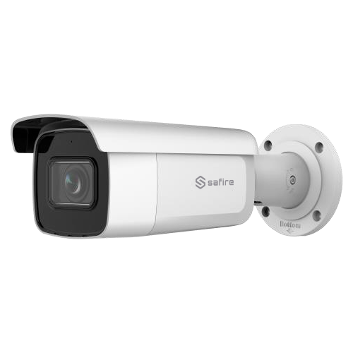 Telecamera IP 6 Megapixel - 1/2.7" Sensore a luce ultra bassa - Compressione H.265+ / H.265 - Obiettivo motorizzato 2.8~12 mm / WDR / IR 60m - Truesense: Filtro di falso allarme - Protezione IP67, Antivandalo IK10