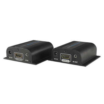 HDMI Active Extender - Transmitter and Receiver - 60m Distance - Over Cat 6 UTP Cable - Up to 1080p - DC 5V Power Supply