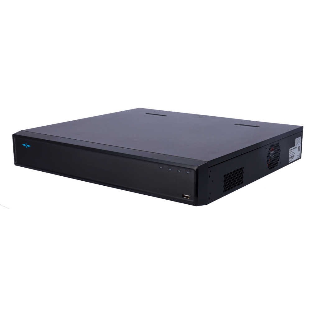 Videoregistratore X-Security NVR per telecamare IP - 32 CH video / Compressione H.265+ - 16 Canali PoE - Risoluzione massima 12 Mp - Uscita HDMI 4K, HDMI Full HD e 2 VGA - WEB, DSS/PSS, Smartphone e NVR