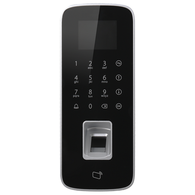 Control de Accesos y Presencia - Huellas dactilares, tarjeta EM RFID y teclado - 3.000 grabaciones / 150.000 registros - TCP/IP, USB, RS485, Wiegand y Relé - Apto para exteriores IP65 - Compatible con software SmartPSS