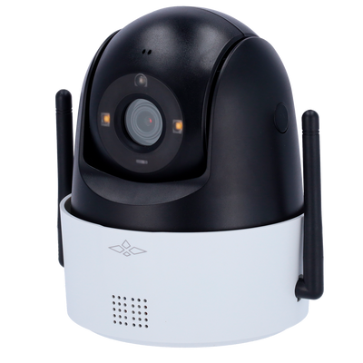 IP PT camera - 1/2.8” STARVIS CMOS 5Mpx - Double Light: IR and White Light - Detection of people with active deterrence - Compression H.265+/H.265/H.264+/H.264 - WiFi (IEEE802. 11b/d)