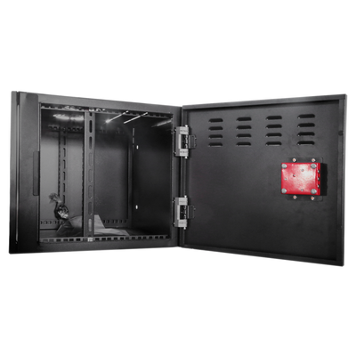Closed metal case for DVR - Specific for CCTV - For recorders up to 6U rack - Lever lock - Compatible with the 19" RACK standard - Quality and resistance