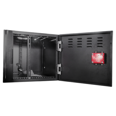 Custodia in metallo chiusa per DVR - Specifica per TVCC - Per i registratori fino a 6U rack - Serratura da leva - Compatibile con lo standard RACK di 19" - Qualità e resistenza
