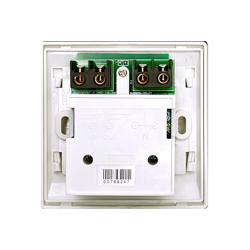 Hotelcard switch - Compatible with any type of card - Position LED - Made in fire resistant PC - Relay output - easy installation