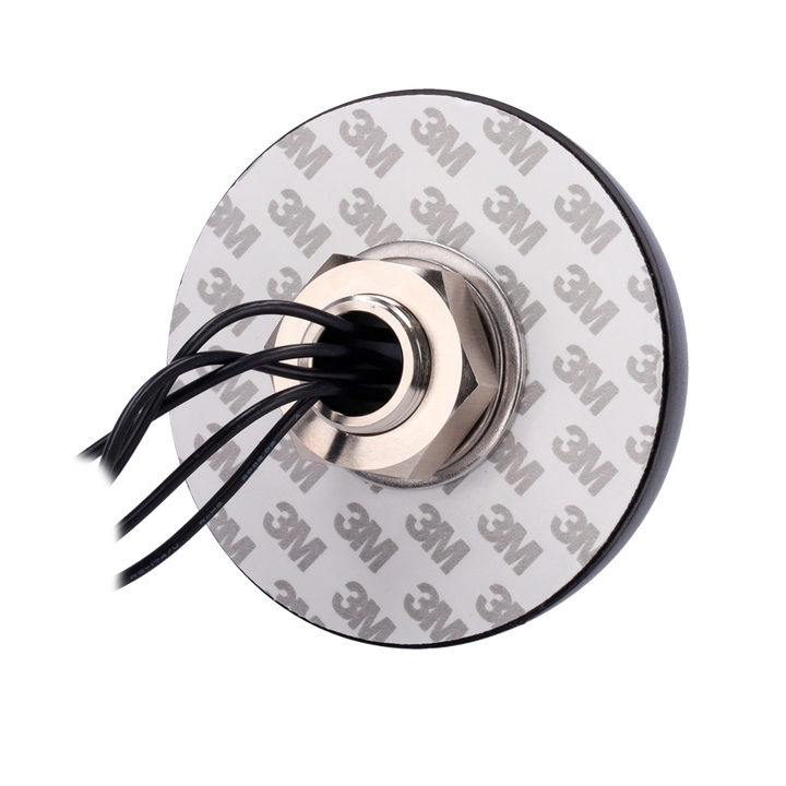 Teltonika Antena - Combo LTE/Wi-Fi/GNSS - Montaje techo vehículo - Conectores SMA - Certificado para exterior IP65 - Cables RG174 3 metros de longitud