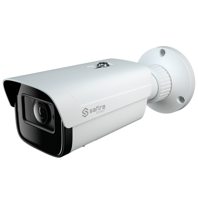 Safire Smart - Cámara Bullet 4 en 1 Gama B1 - 2 Mpx (1920x1080), 1/2.8" CMOS - Lente Varifocal 2.8~12 mm | alcance IR 50 m - DWDR, HLC, BLC, AGC - Resistente al agua IP67