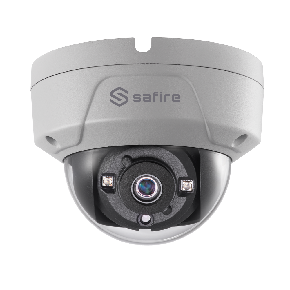 Safire 8MP PRO camera - 4 in 1 (TVI / CVI / AHD / CVBS) - 8.29 MP high performance CMOS - 2.8 mm fixed lens - Matrix IR LEDs Distance 30 m - Remote OSD menu