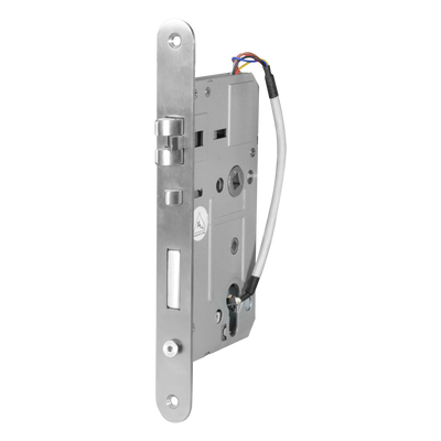 Cerradura para hotel - Apertura mediante tarjeta MF - Entrada 60 mm | Apertura hacia la izquierda - Batería independiente 4 x AAA - Cilindro de emergencia - Gestión con el software Hotel Lock System