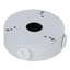 Scatola di giunzione - Per telecamere dome - Installazione a tetto o parete - Pin cavo - Colore bianco