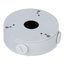 Junction box - For dome cameras - Roof or wall installation - Cable pin - White colour