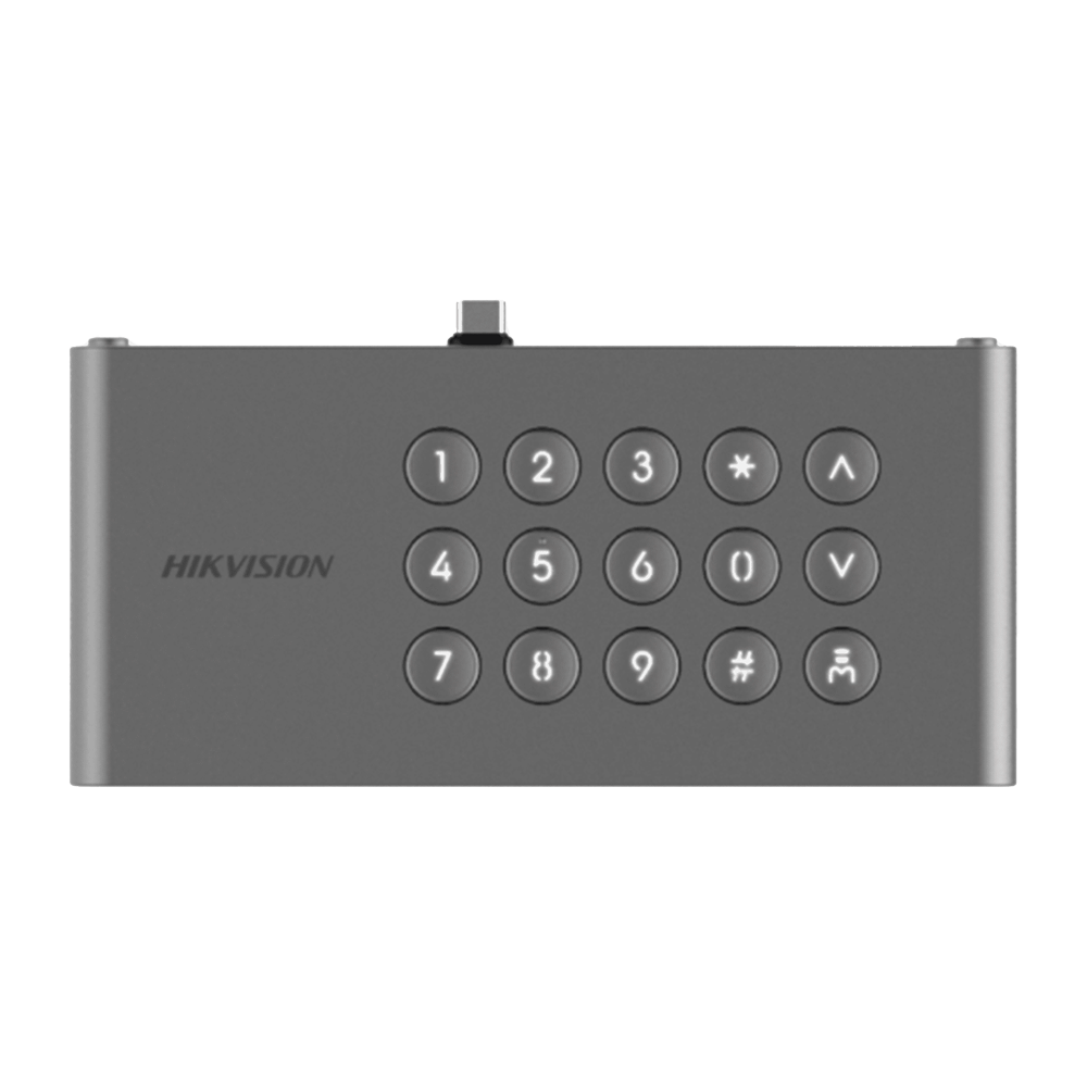 Peripheral module - Physically protected - USB connection - Opening with PIN - Outdoor IP65 - Compatible with DS-KD9633