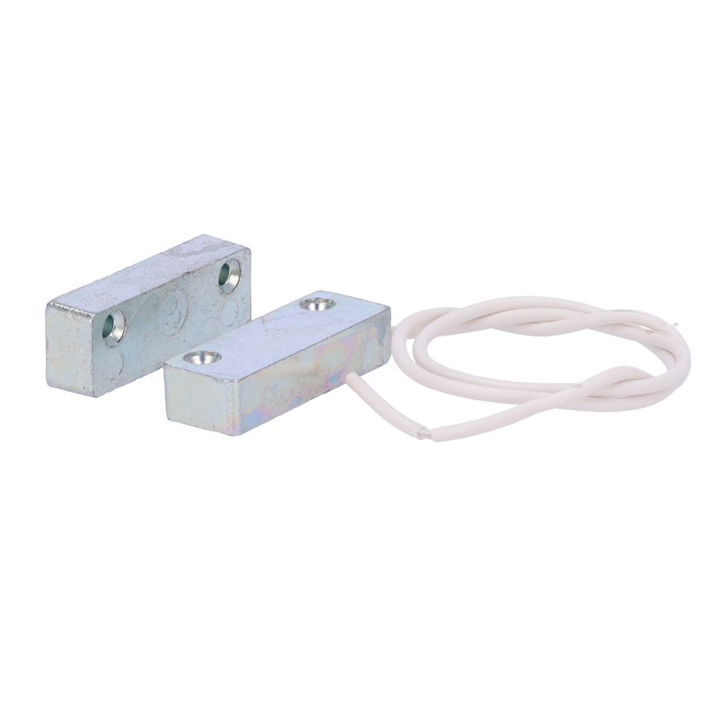 Contatto magnetico FDP - Specifico per superfici metalliche - Tecnologia Reed ad Alta potenza - Sistema di 4 fili - Copertura metallica - Adatto per esterni IP65 - Certificato grado 2 - Innowatt