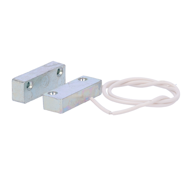 FDP magnetic contact - Specific for metal surfaces - High power Reed technology - 4 wire system - Metal cover - Suitable for outdoor IP65 - Grade 2 certified