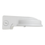 Wall bracket - For dome cameras - Suitable for outdoor use - White color - Load resistance 3 Kg - Cable pin