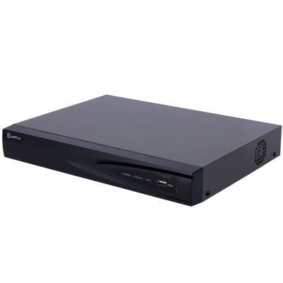 Videograbador Safire 5n1 - Audio sobre cable coaxial / Alimentación PoC - 4CH HDTVI/HDCVI/HDCVI/AHD/CVBS/CVBS/ 4+2 IP - 8 Mpx (8FPS) / 5 Mpx (12FPS) - Salida HDMI 2K y VGA - Rec. Facial y Truesense