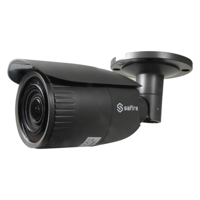 4 Megapixel IP Bullet Camera - 1/3" Progressive Scan CMOS - H.265+ / H.265 Compression - Motorized lens 2.8~12 mm Autofocus - Matrix IR Range 30 m - IP67 | WDR | Micro SD