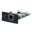 Scheda SNMP per il monitoraggio dell'UPS - Per l'installazione su slot UPS e connessione di rete - Compatibile con Windows, Mac, Linux - Gestione dell'UPS tramite HTTP, SNMP e TCP/IP - CPU ARM 300MHz 32-bit - 64M Byte SDRAM