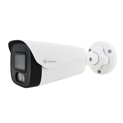 Safire bullet camera 5 Mpx - Full Color Vision - Night Color - 3.6 mm / DWDR lens - F1.0 for better illumination - Minimum illumination 0.01 Lux - White LED illumination 20 m