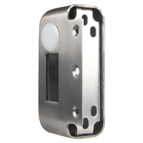 Electromechanical surface lock - Opening mode Fail Secure (NO) - Suitable for installations without drilling - Status LED - Programmable automatic closing - Cylinder included with keys