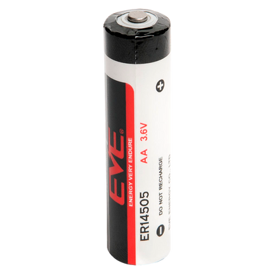 EVE - AA / ER14505 battery - Voltage 3.6 V - Lithium - Nominal capacity 2600 mAh - Compatible with the products in the catalog
