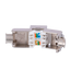 Connettore per cavi FTP - Connettore uscita RJ45 - Compatibile con FTP categoria 6A - Facile installazione senza necessità di strumenti