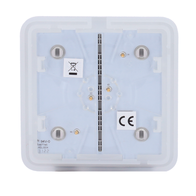 Panel táctil para un interruptor de luz - Compatible AJ-LIGHTCORE-1G  - Compatible AJ-LIGHTCORE-2W  - Retroiluminación LED - Panel táctil sin contacto - Color niebla - Innowatt