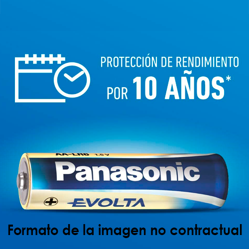 Panasonic - Batteria AA/LR06 - Pack da 8 - 1.5 V - Alcalina - Alta qualità