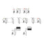 Controlador de Acceso Distribuido - TCP/IP, Mini USB, RS485 - 4 Tickets Wiegand - 4 Relés de Salida - Antipassback, Bloqueos, Bloqueo/Desbloqueo - ANVIZ Starlink incluido gratis