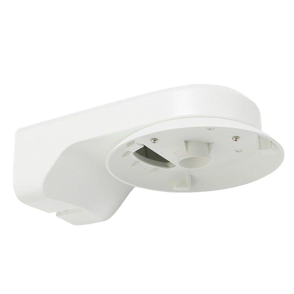 Wall bracket - Suitable for PTZ - Color white - Material hardened with spray treatment