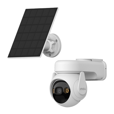 Cámara 4G a Bateria Imou 3 Megapixel - Movimiento y Seguimiento automático - Lente 3.6 mm / IR 30m / Led blanco - Detección por PIR / Panel Solar - Audio Bidireccional / Sirena - Apta para exterior IP67