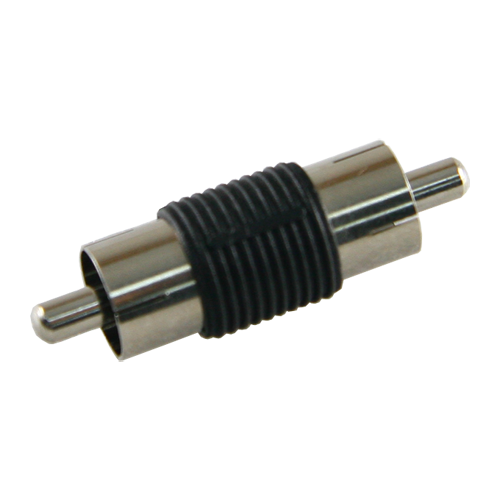 Connector - Male RCA - Male RCA - 34mm (Fo) - 9mm (An) - 5g