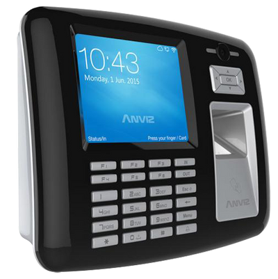 Control de Asistencia y Acceso - Huellas, RFID, teclado y cámara de 1,3Mpx - 10.000 grabaciones / 200.000 registros - TCP/IP, USB, RS232, Relé - 16 Modos de Control de Asistencia - Software CrossChex