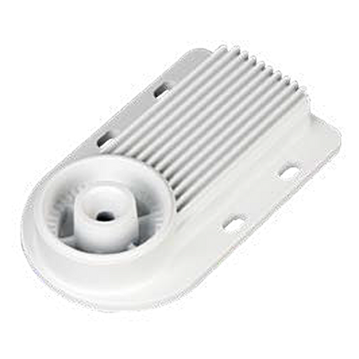 Adaptador para montaje en mástil - Para posicionamiento de la cámara - Aluminio - Apto para exteriores - Color blanco - Compatible con el modelo PFA150