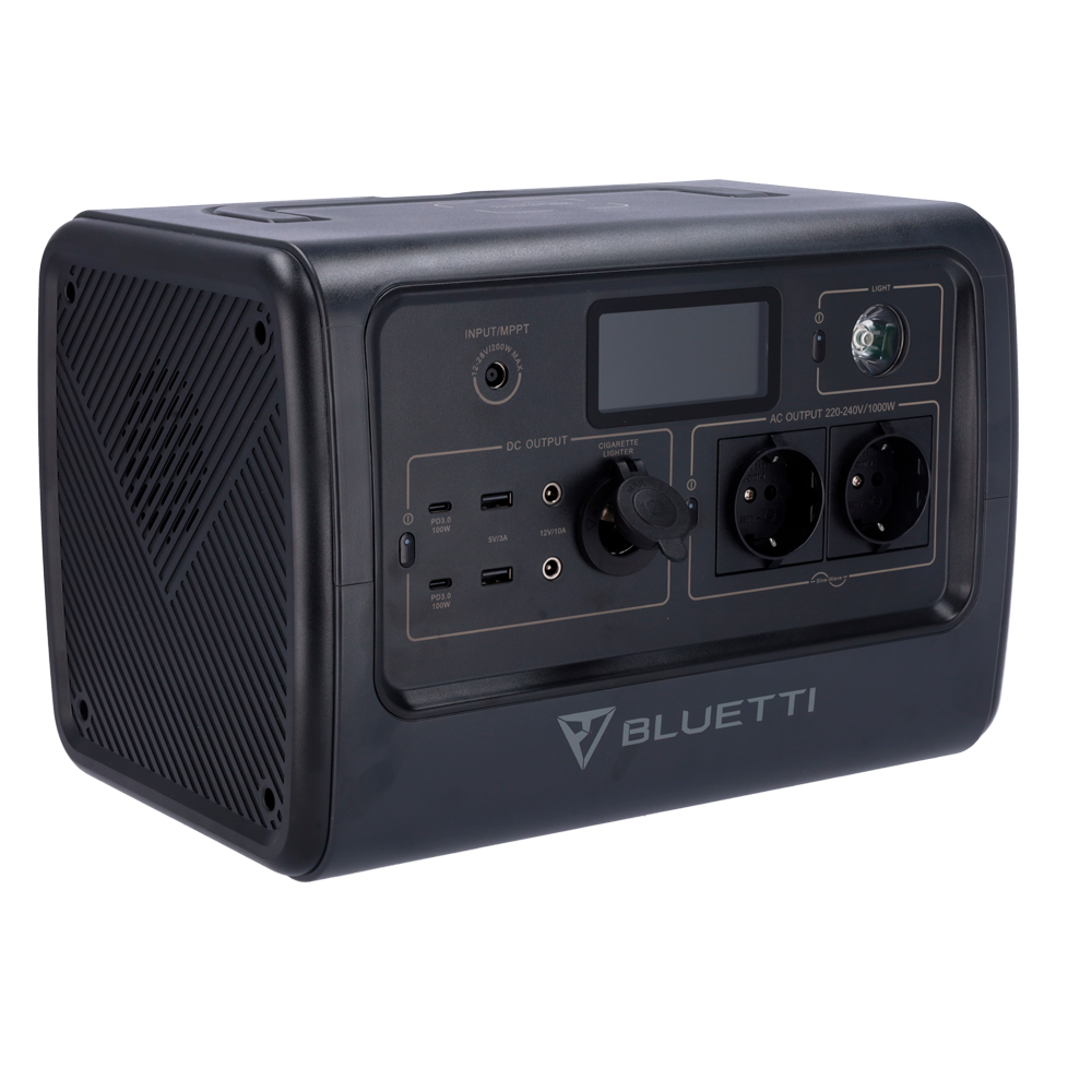 Batería portátil - Gran capacidad 716Wh - Potencia de salida 1000W máx | LiFePO4 - Múltiples salidas - Múltiples modos de carga - Pantalla táctil