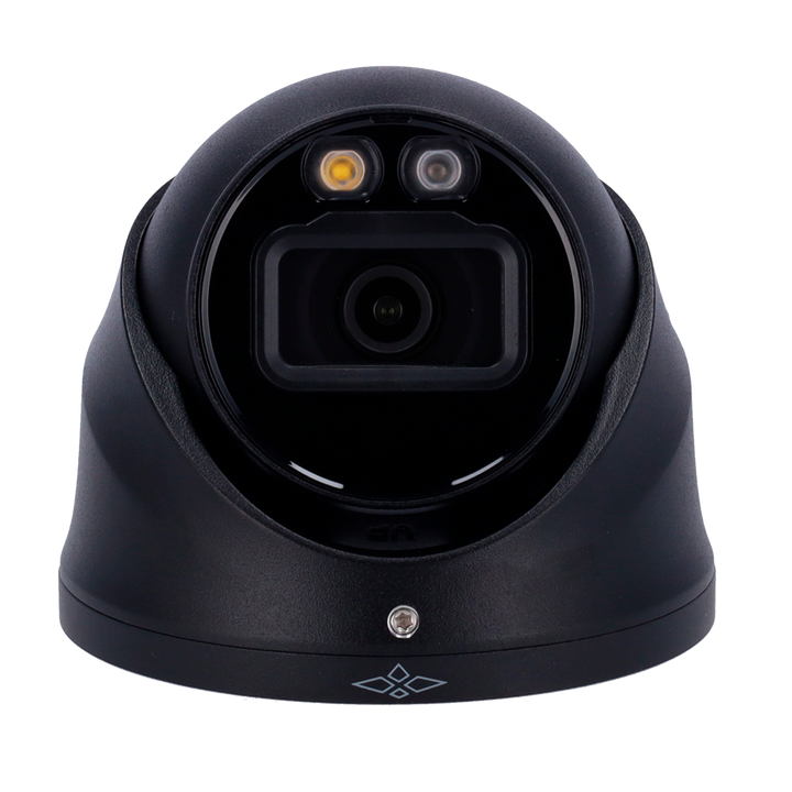Cámara Turret IP X-Security WizSense NEGRO - 4 Megapixel  (2688 × 1520) - Lente 2.8 mm  - PoE | H.265+ - Micrófono integrado | Micro SD hasta 256GB - Funciones Inteligentes | Smart Dual Iluminación