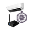 Kit per il Controllo affluenza Multi-room - Camera IPCOUNT-3D-EXT-0280 - PC con software SF-COUNT-MULTIROOM - Visori multipli alle entrate - Reports e statistiche personalizzati - Sistema multicanale fino a 100 telecamere