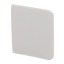 Ajax - LightSwitch SideButton - Pannello tattile per interruttore della luce - Compatibile con AJ-LIGHTCORE-1G /-2W - Retroilluminazione a LED - Pannello tattile laterale senza contatto - Colore grigio ostrica