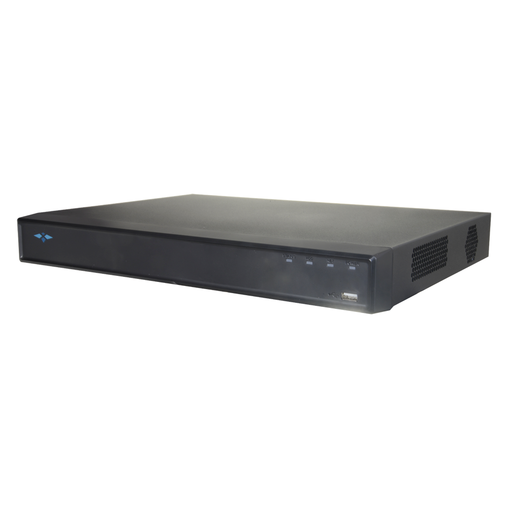 Grabador de vídeo 5n1 X-Security - 16 CH HDTVI / HDCVI / AHD / CVBS / 16+2 IP - 1080N/720P (25FPS) | H.265+ - SMD+, detección de movimiento mejorada - Audio bidireccional vía RCA - Soporta 1 disco duro de hasta 10TB