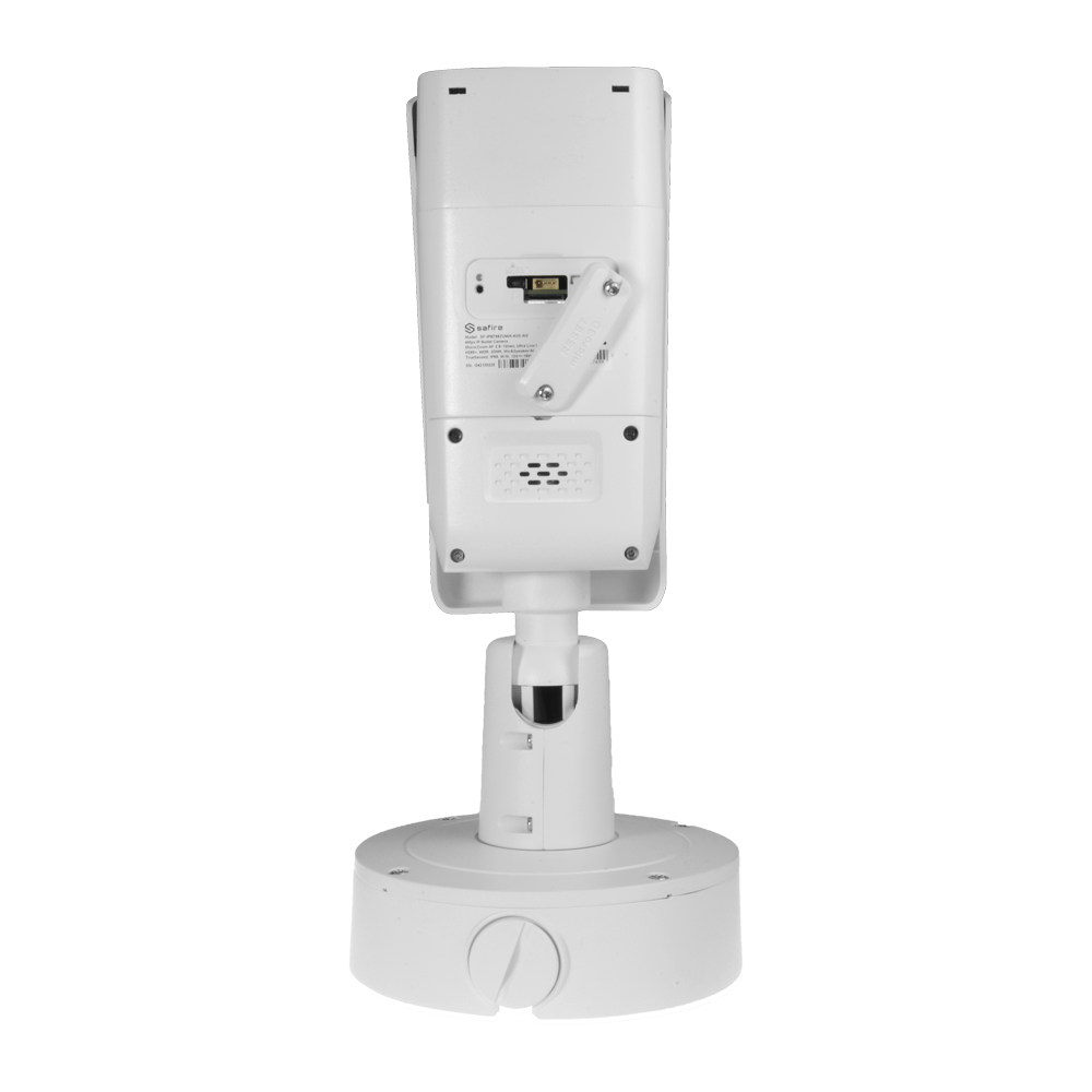 Telecamera IP 4 Megapixel - 1/3" Ultra Low Light sensor - Compressione H.265+ / H.265 - Lente motorizzata 2.8~12 mm Autofocus / WDR - Truesense2: Miglioramento del filtro per i falsi allarmi - Allarme | Audio | Sirena di allarme