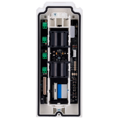 Detector exterior cableado Duevi - Doble PIR / Detección 15 m - Antienmascaramiento / Inmune a mascotas - Alimentación 9,6 ~ 14,5 VDC - Compatible con sistemas de alarma cableados - Uso exterior IP54 / Antivandálico IK10