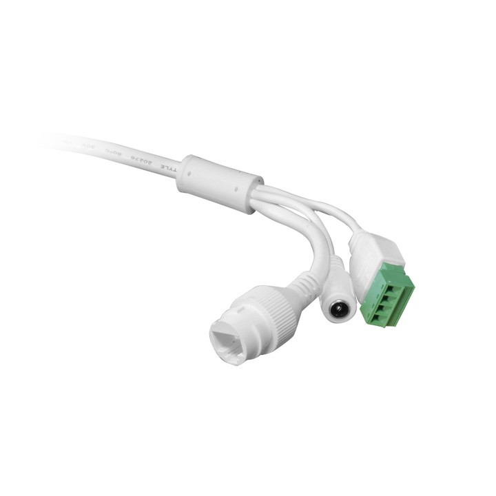 Safire Smart - Cámara Turret IP gama I1 con Disuasión activa - Resolución 4 Megapíxel (2566x1440) - Lente 2.8 mm | MIC & Speaker | Dual light 40m - AI: Clasificación de humano y vehículo - Impermeabilidad IP67 | PoE (IEEE802.3af)