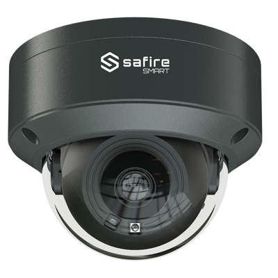 Safire Smart - Cámara IP Domo gama B1 Inteligencia Artificial - Resolución 4 Megapíxeles (2566x1440) - Lente 2,8 mm | IR 30m - Reglas VCA - Resistente al agua IP67 e IK10 | PoE (IEEE802.3af)