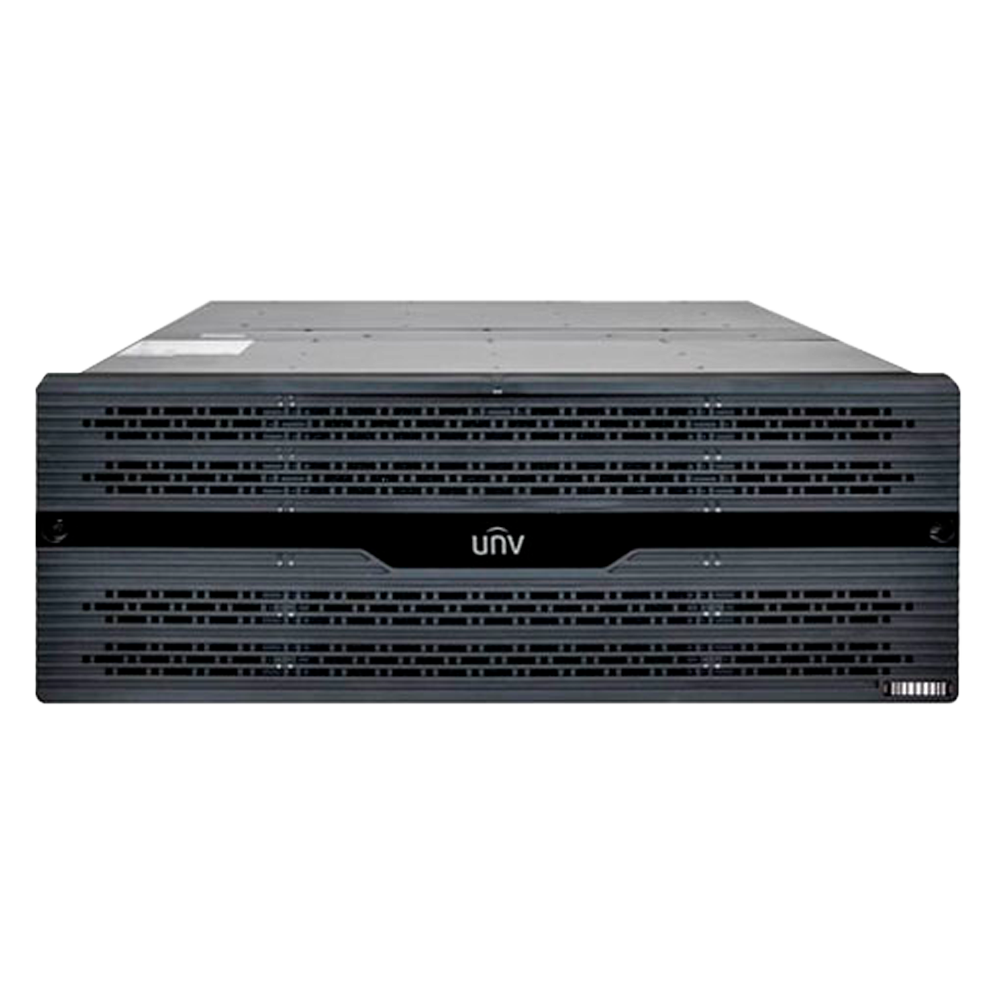 Unified Network Storage - 320 CH Recording | 160 CH forwarding - 640 Mbps recording bandwidth - Supports 24 hard disks | RAID